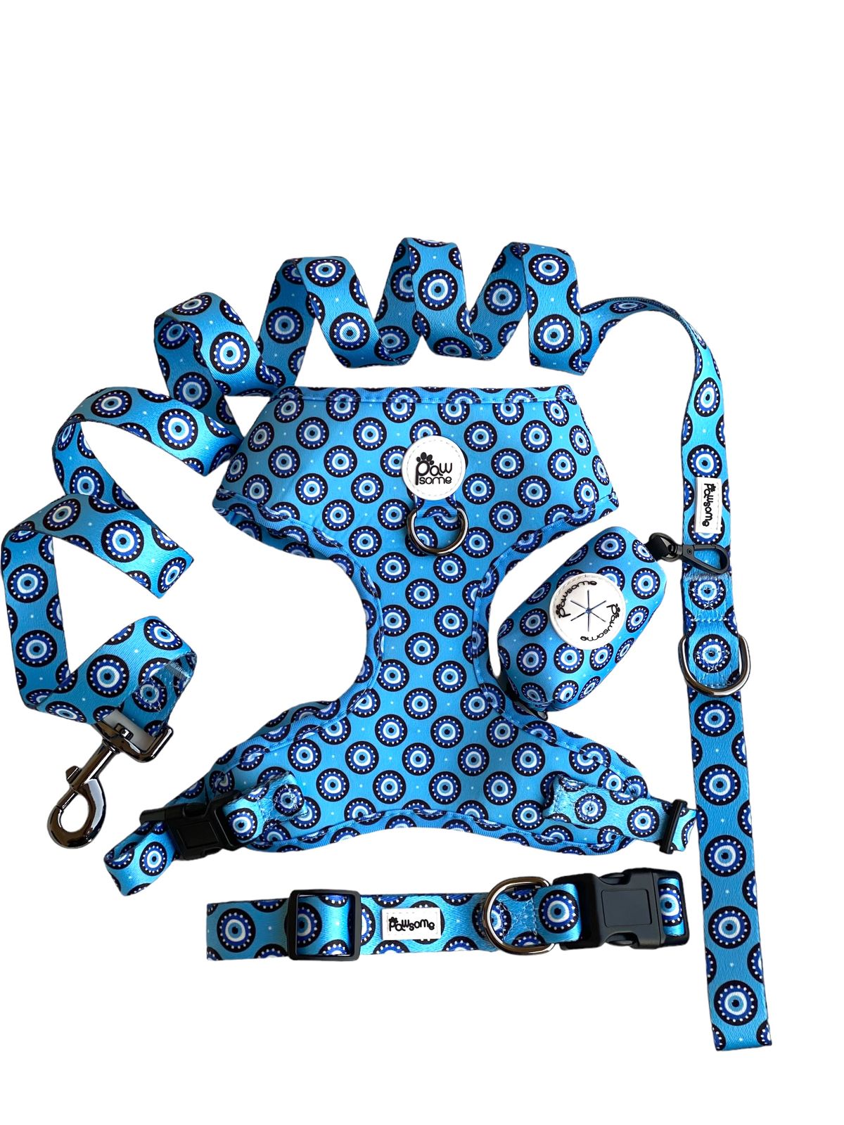 Pawsome - Turkish eye Blue Leash - Image 2