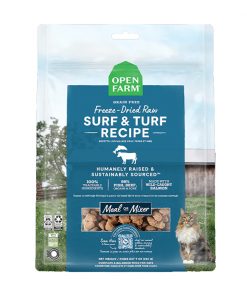 Open Farm Freeze Dried Raw Surf & Turf Morsels Dry Cat Food 99G