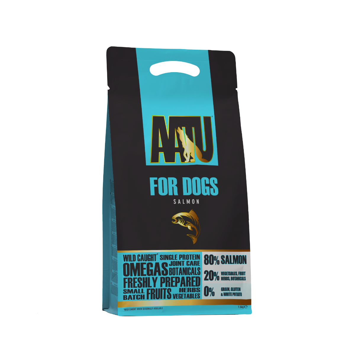 AATU Free Run Salmon Dry Dog Food 5KG
