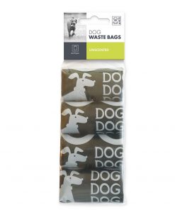 M-PETS Dog Waste Bags Black 60 bags (4x15)