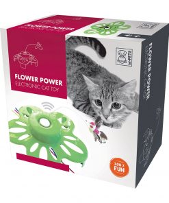 M-PETS Flower Power Electronic Cat Toy