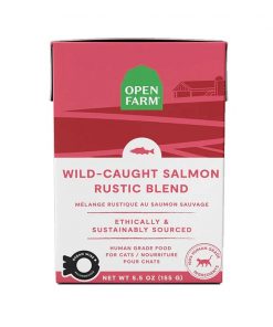Open Farm Wild Caught Salmon Rustic Blend Wet Cat Food 155G