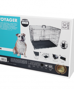 M-PETS Voyager Wire Crate M (L76 x W48 x H73cm)