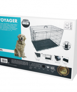 M-PETS Voyager Wire Crate XL (L106,5 x W71 x H76cm)