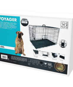 M-PETS Voyager Wire Crate XXL (L122 x W76 x H84cm)