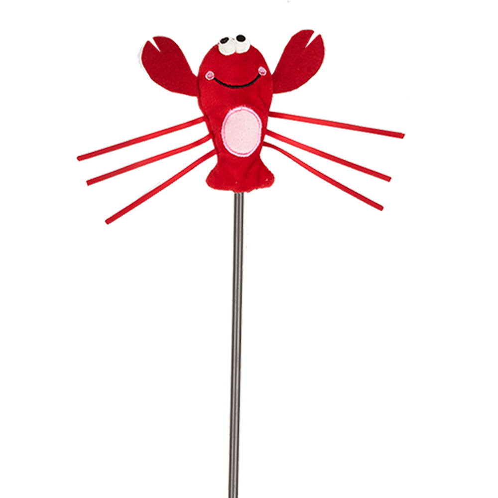 FOFOS Moving Lobster Cat Wand Cat Toy - Image 2