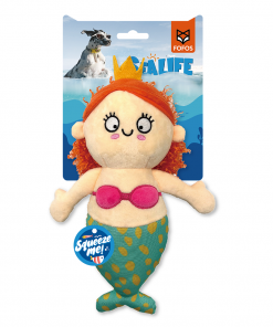 FOFOS Sealife Mermaid Dog Toy