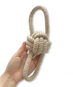 Hanz & Oley KNOT Double Ball Tug 27cm
