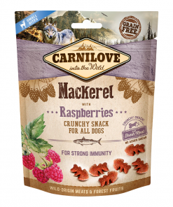 Carnilove Mackerel with Raspberries Crunchy Snack for Dogs 200g