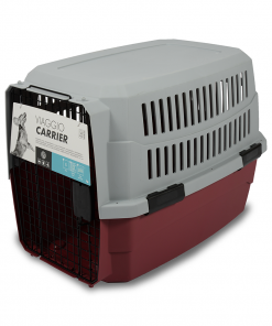 M-PETS Viaggio Carrier L (L81,3 x W56 x H58,5cm) Red/Grey