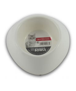 M-PETS Melamine Single Bowl White 200ml