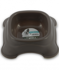 M-PETS Plastic Single Bowl Grey 775ml