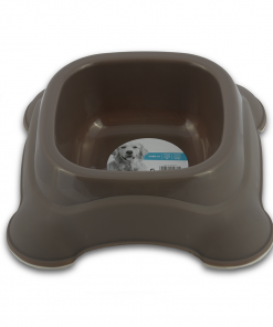 M-PETS Plastic Single Bowl Grey 2300ml