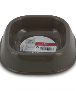 M-PETS Plastic Single Bowl Grey 200ml