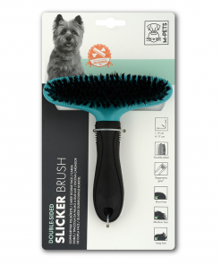 M-PETS Double Sided Slicker Brush