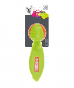 M-PETS On/Off Meteor Orange & Green Dog Toy