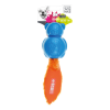 M-PETS On/Off Teddy Blue & Orange Dog Toy