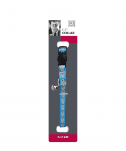M-PETS Reflective Cat Collar Blue