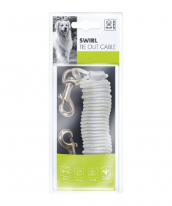 M-PETS Swirl Tie Out Cable 3.6m
