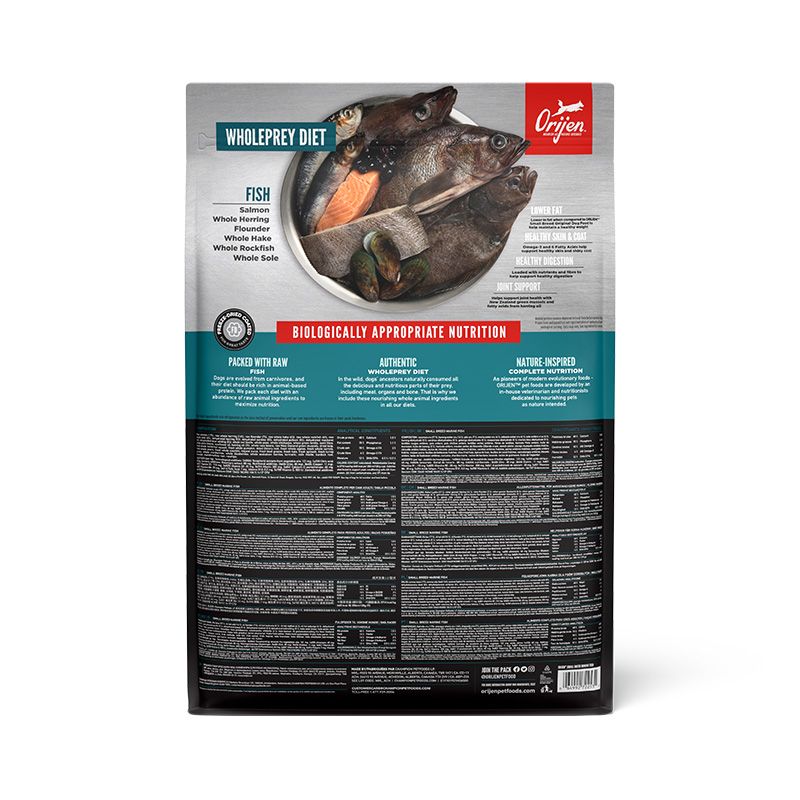 Orijen Marine Fish Small Breed Dry Dog Food 1.8kg - Image 2