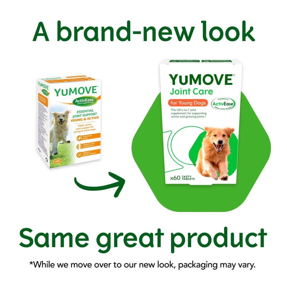 YuMOVE Joint Care for Young Dogs 60 tabs - Image 2