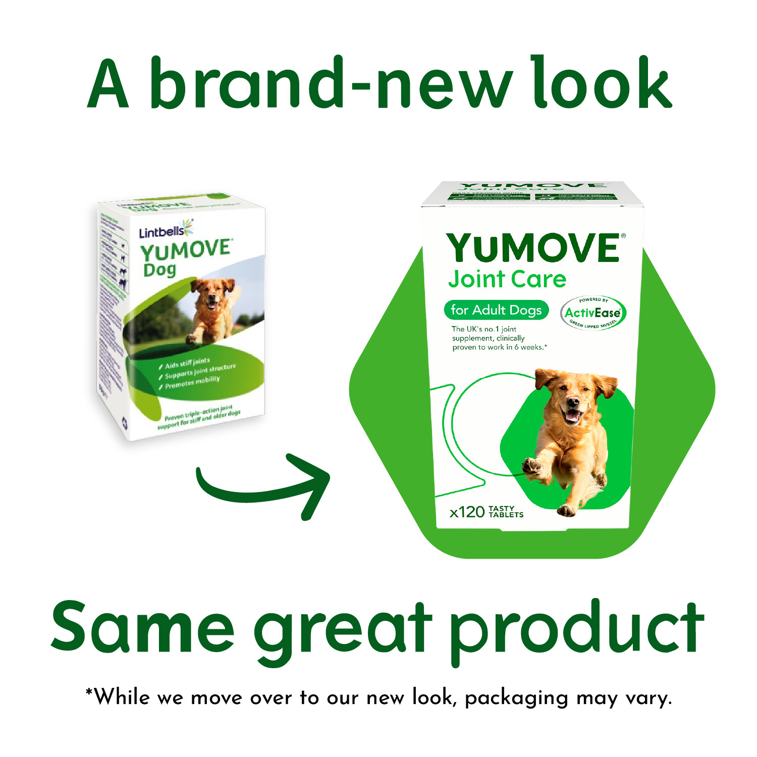 YuMOVE Joint Care for Adult Dogs 120 tabs - Image 2